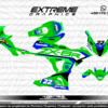 Adhesivos Kawasaki Ninja ZX-6R BigOne Verde 1