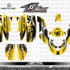 Adhesivos Quad Can Am Bombardier DS 650 Racing Amarillo
